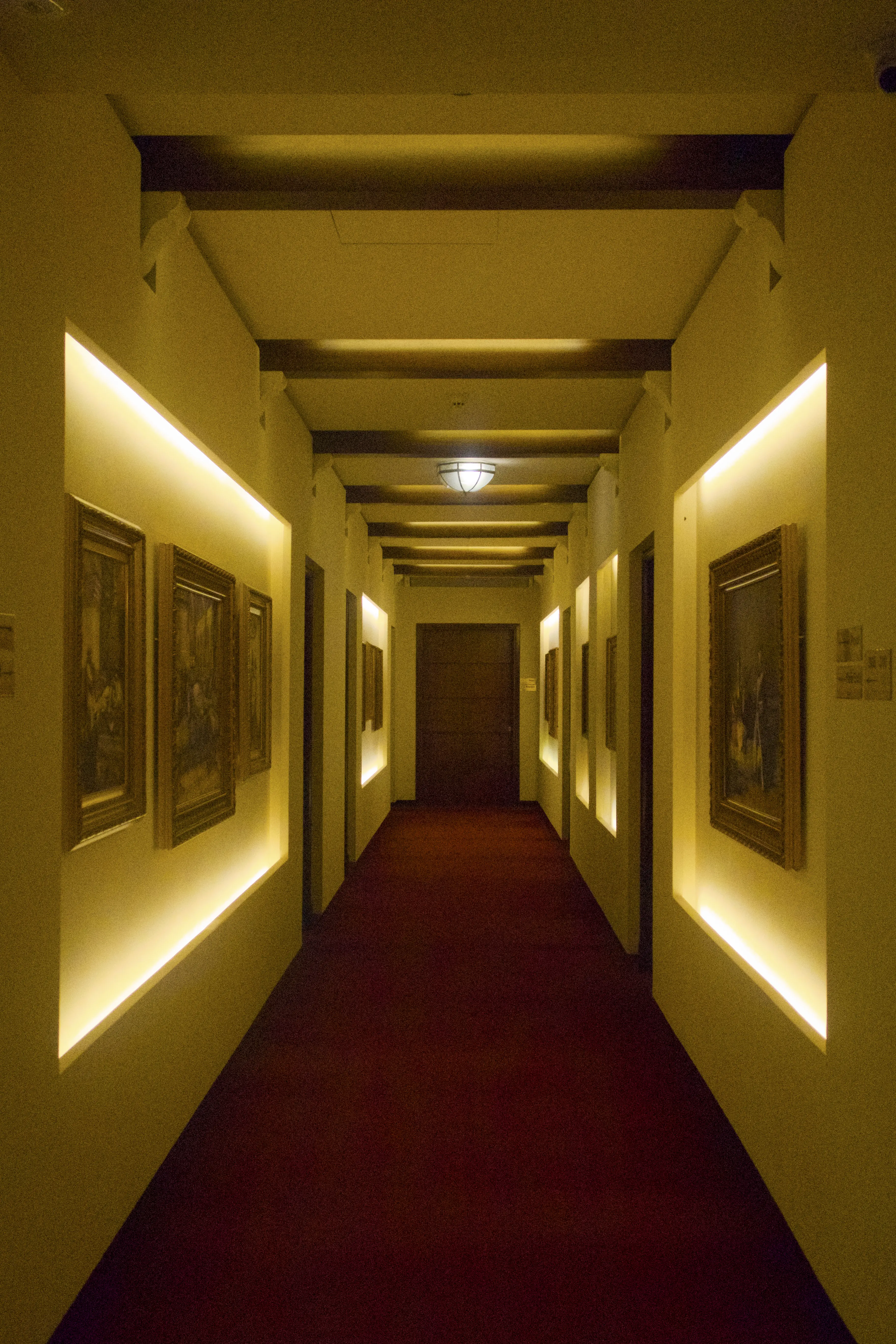 Modern architecture at Bzommar Palace Hotel