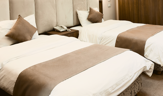 Chalet accommodation at Bzommar Palace Hotel