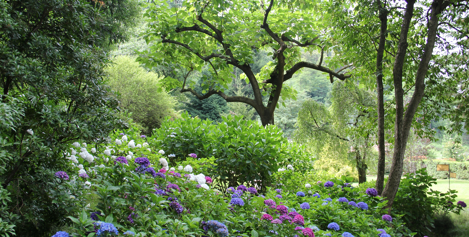 Garden at Bzommar Palace